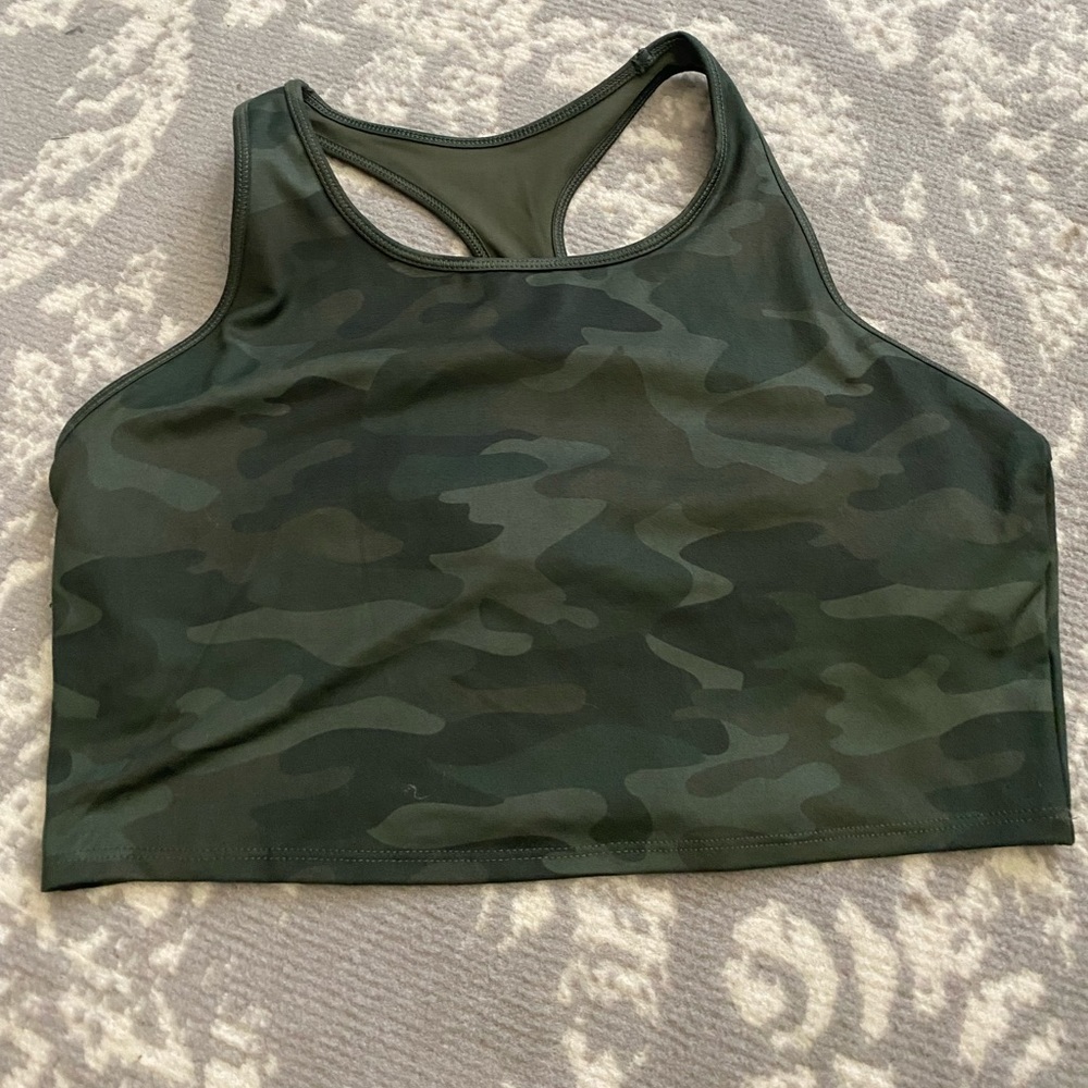 DSG camouflage crop tank